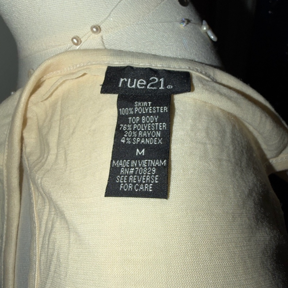 Rue21 Cream Lace Babydoll Top - Picture 3 of 3